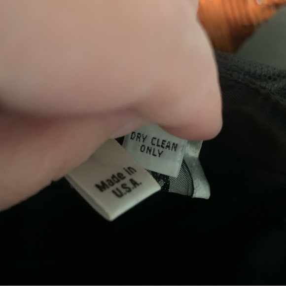 Vintage 80/90s Tadashi Shoji 6 Black Tulle Strapless Dress Red Velvet Polka Dots - Picture 8 of 8